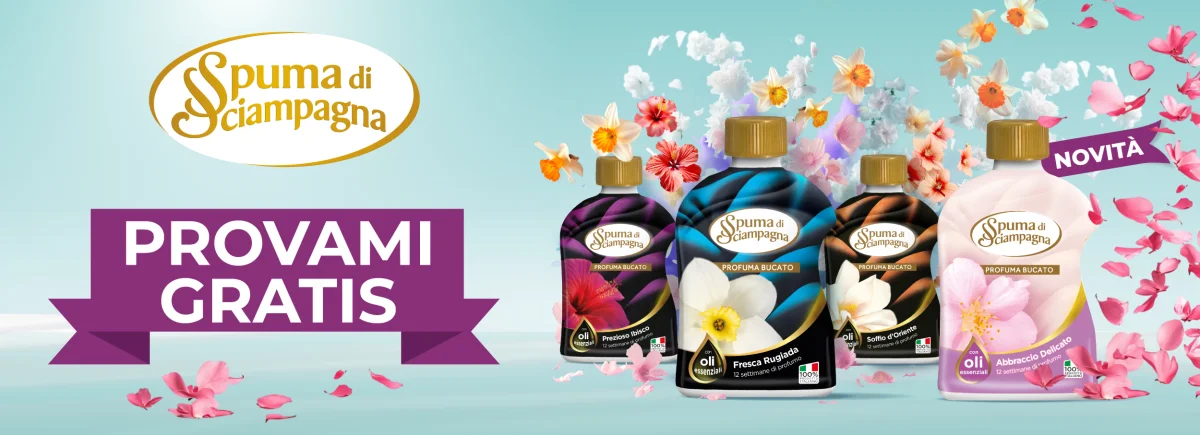 Spuma di Sciampagna ti rimborsa il profumatore bucato!