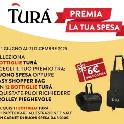 Turà premia la tua spesa con buoni e premi certi!
