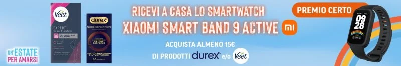 Veet e Durex ti regalano uno Smart Watch!