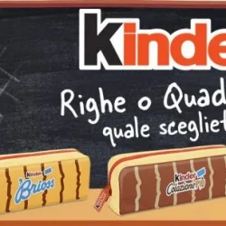 KINDER ti regala subito un astuccio caratterizzato!