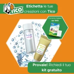 Tico ti regala un kit di etichette gratuito!