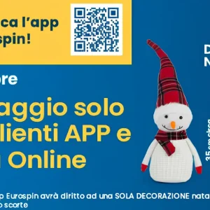 Eurospin ti regala un tenero orsetto natalizio!