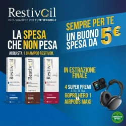 Cashback Restivoil: ricevi un buono spesa da 5€!