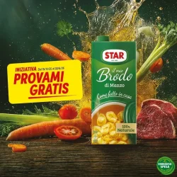 Il Mio Brodo Star ti rimborsa fino a 2,29€ sull'acquisto!