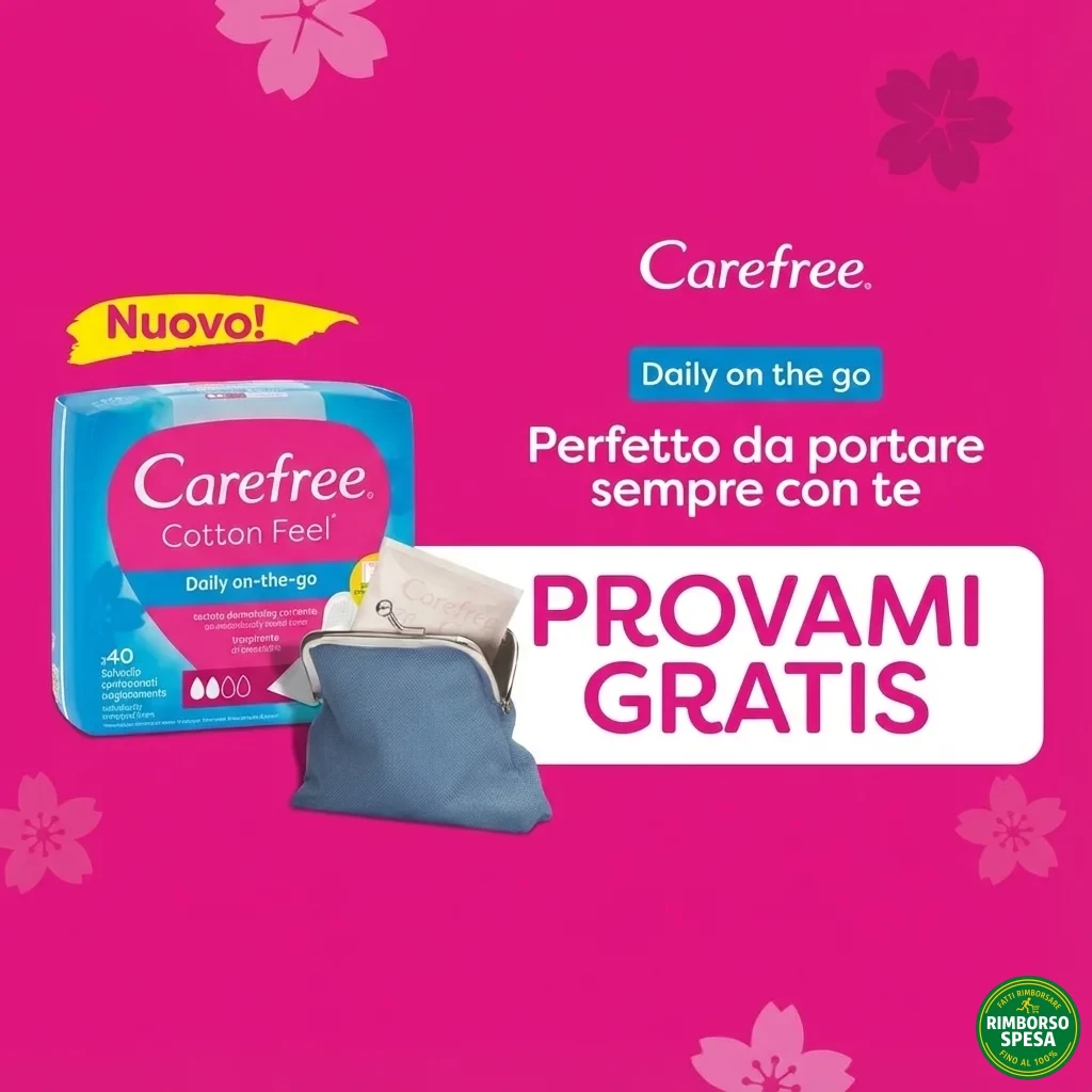 Carefree Provami Gratis: Rimborso Totale fino a 4€